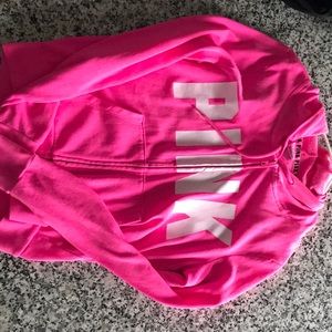 Never Worn Pink Full Zip